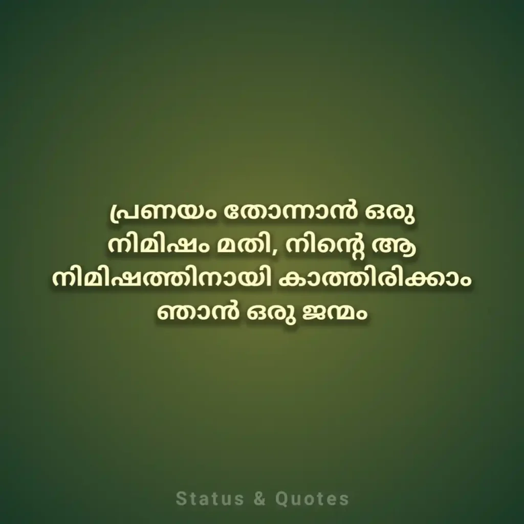 True Love Quotes Malayalam